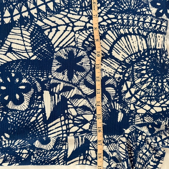 Tory Burch sweater set navy white hot pink cardigan and matching tee VG s/p - Picture 4 of 8